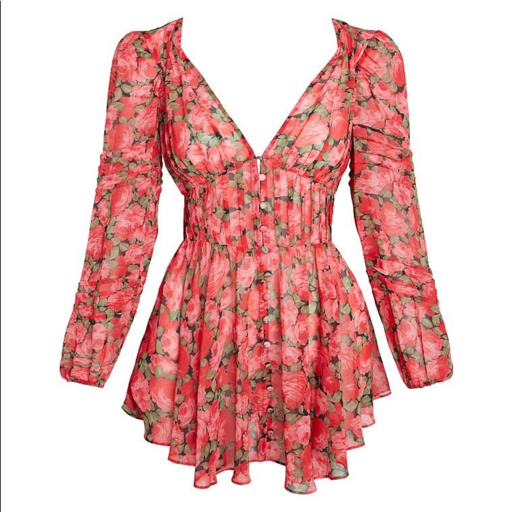 FOR LOVE & LEMONS Madeline Robe - Picture 4 of 10